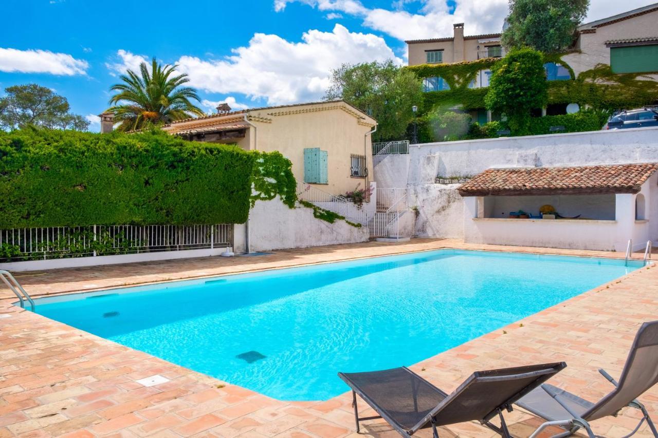 Bas De Villa, Piscine, 3 Etoiles Saint-Paul-de-Vence Buitenkant foto